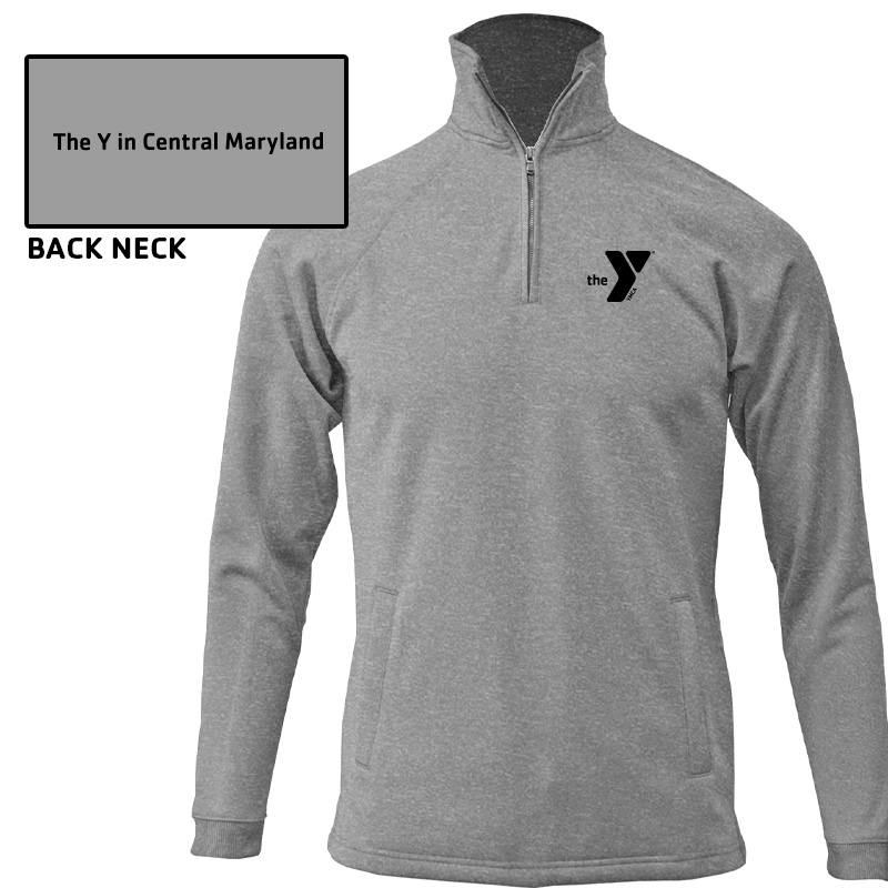 Quarter Zip Fleece - Grey (Assoc)