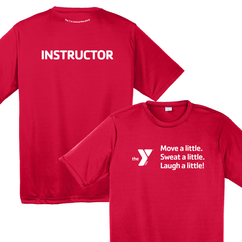 Move a Little Competitor Tee  - Red (Assoc)