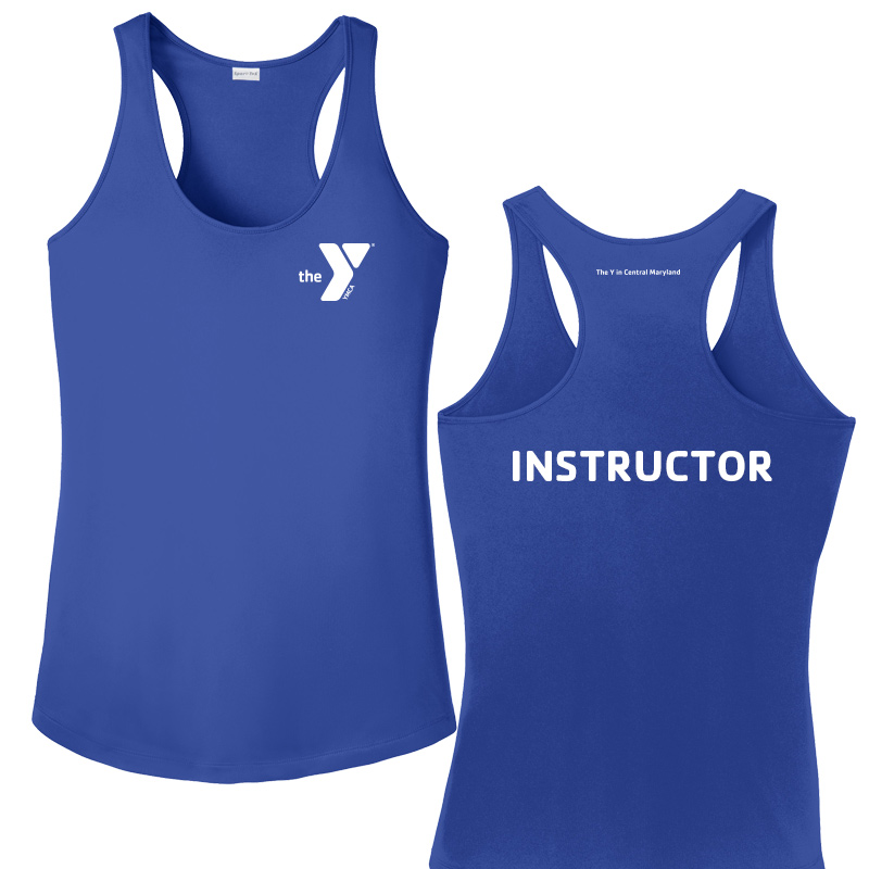 Racerback Tank Instructor - Royal (Assoc)