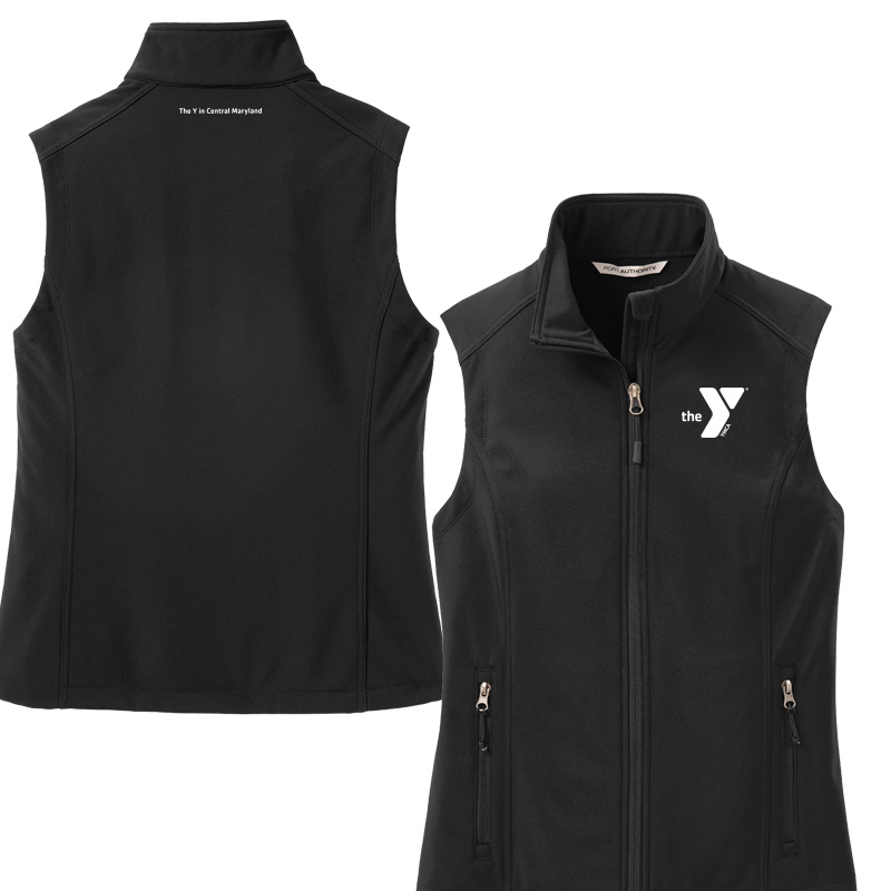 Ladies Core Soft Shell Vest - Black (Assoc)