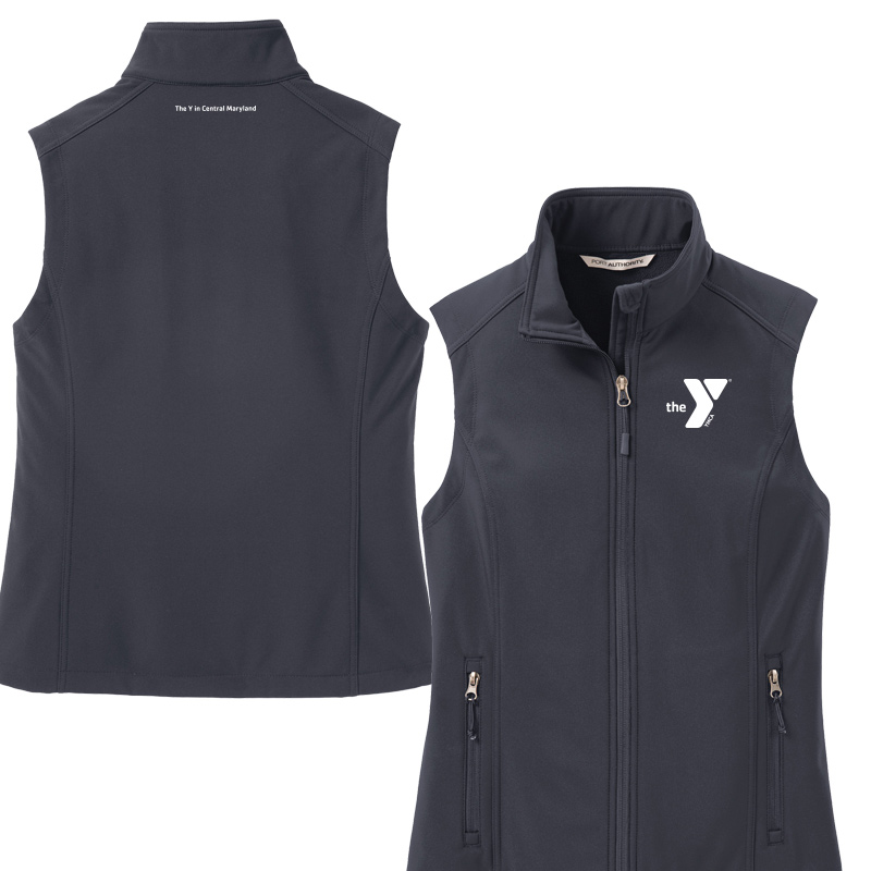 Ladies Core Soft Shell Vest - Grey (Assoc)