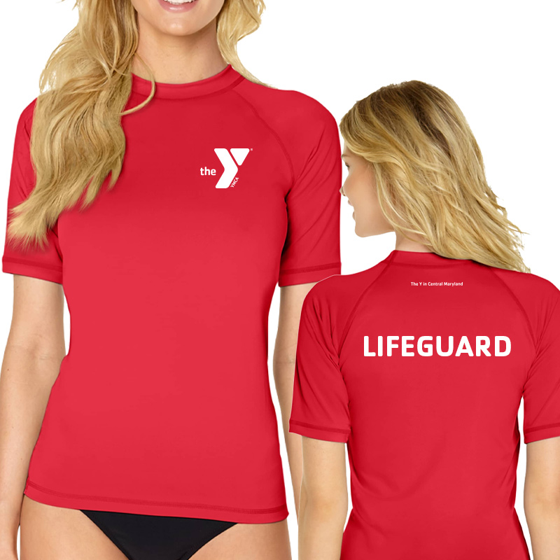 Lifeguard Ladies Short Sleeve Rashguard  (Assoc)