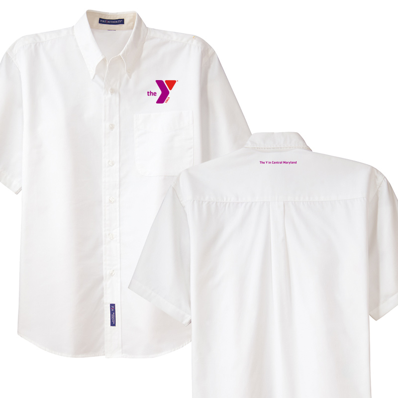 Short Sleeve Easy Care Shirt - White (Assoc)