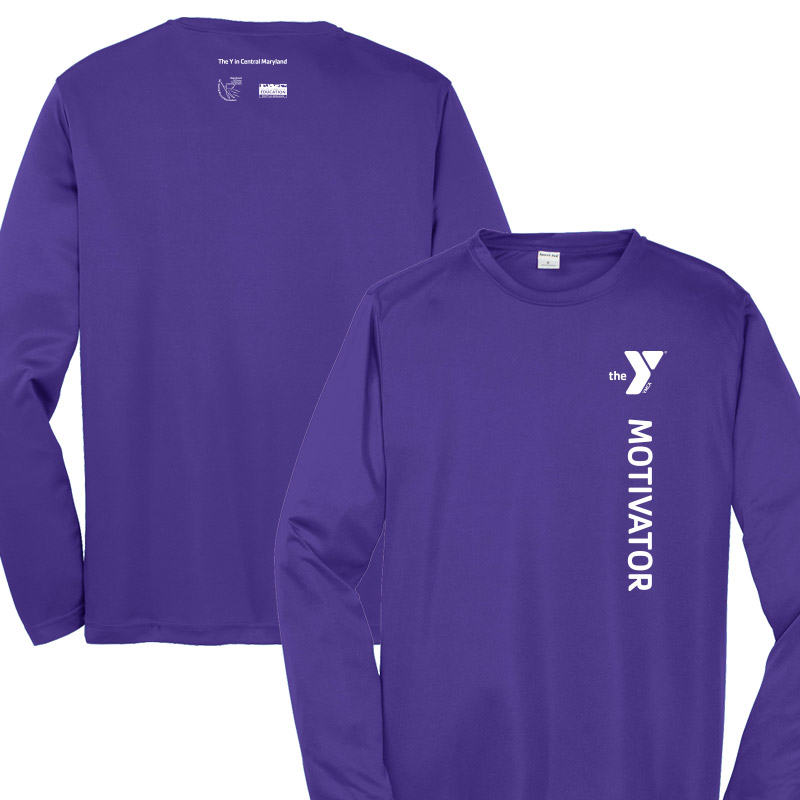 Motivator 1 Long Sleeve Competitor Tee  (Assoc)