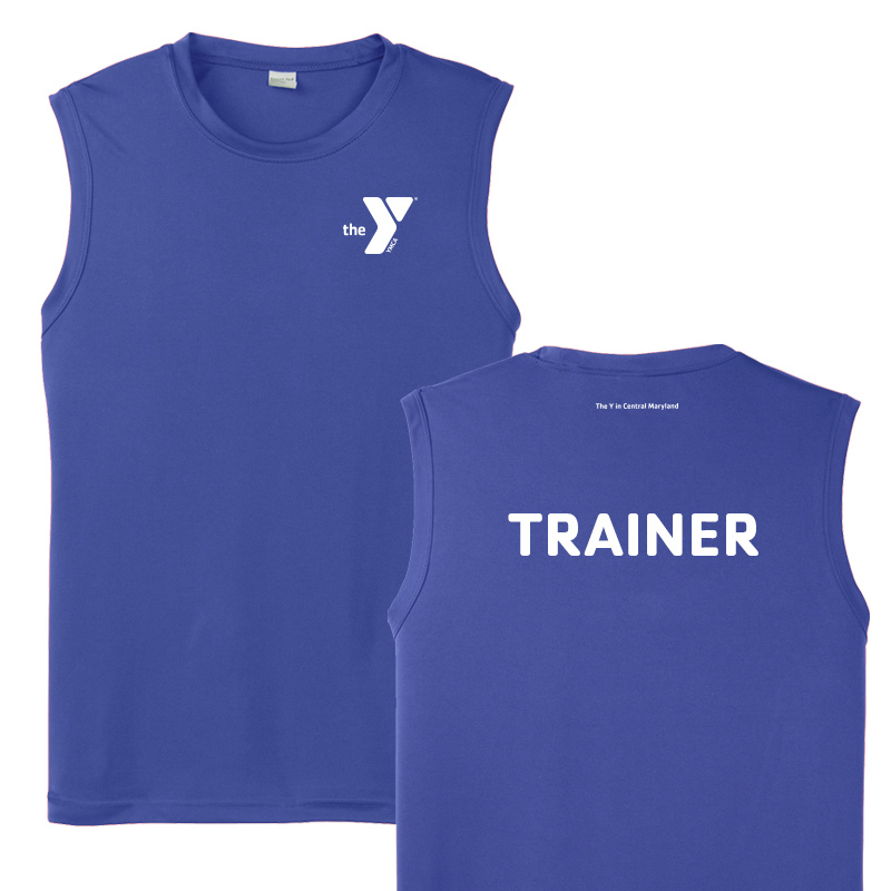 Sleeveless Competitor Tee  Trainer - Royal (Assoc)