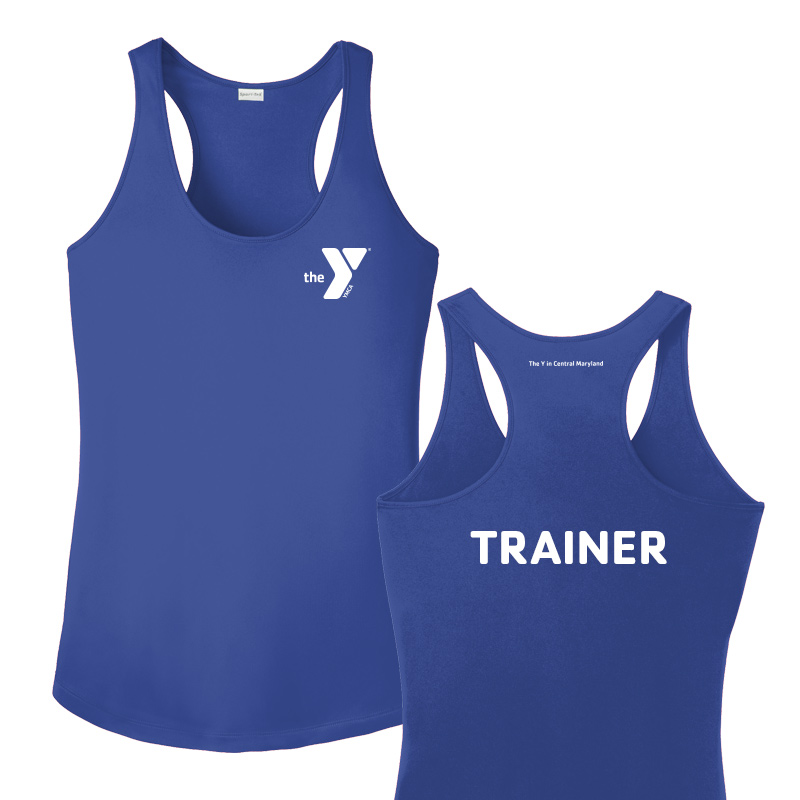 Racerback Tank Trainer - Royal (Assoc)