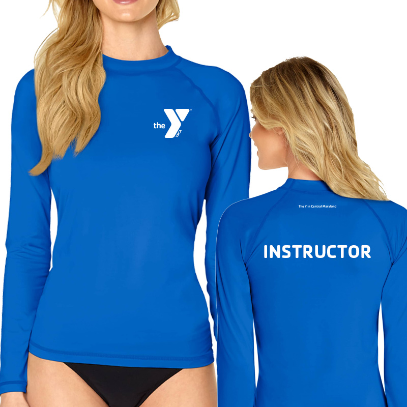 Instructor Ladies Long Sleeve Rashguard  (Assoc)